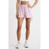 Bp. Woven Gingham Shorts In Pink Gingham