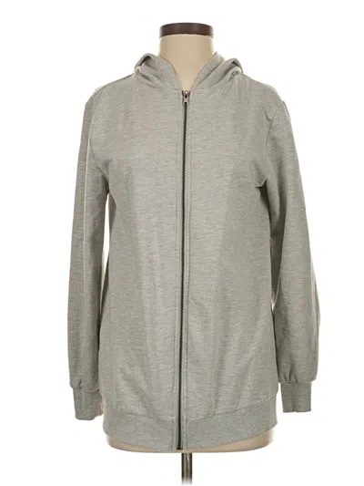 Pre-owned Bp. Zip Up Hoodie In Gray