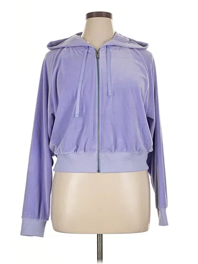 Pre-owned Bp. Zip Up Hoodie In Purple