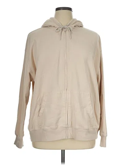 Pre-owned Bp. Zip Up Hoodie In Tan