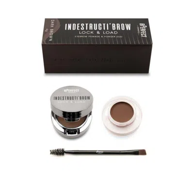 Bperfect Cosmetics Ladies Indestructi'brow Lock & Load Eyebrow Pomade & Powder Duo 4 oz Dark Brown M