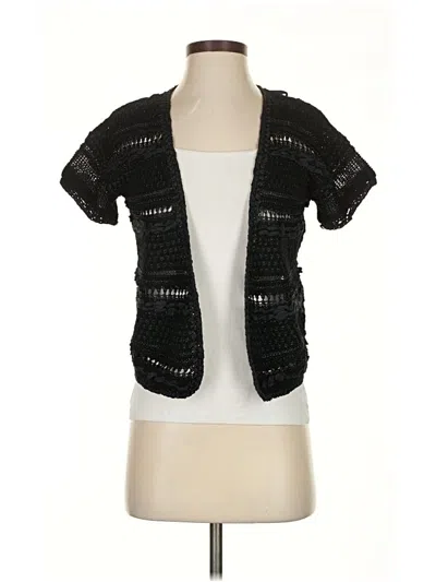 Pre-owned Br Standard Cardigan Sweater In Black