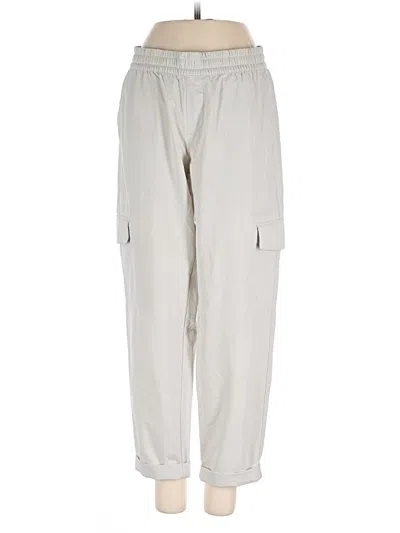 Pre-owned Br Standard Cargo Pants In Ivory