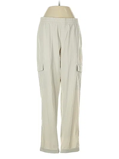 Pre-owned Br Standard Cargo Pants In White