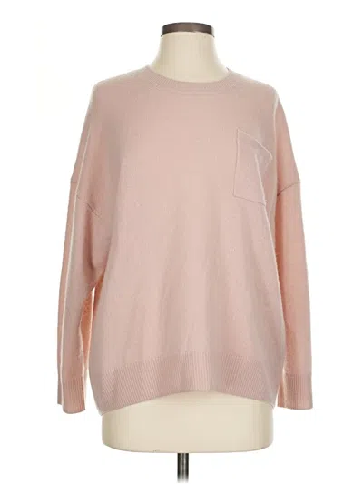 Pre-owned Br Standard Cashmere Pullover Sweater In Pink