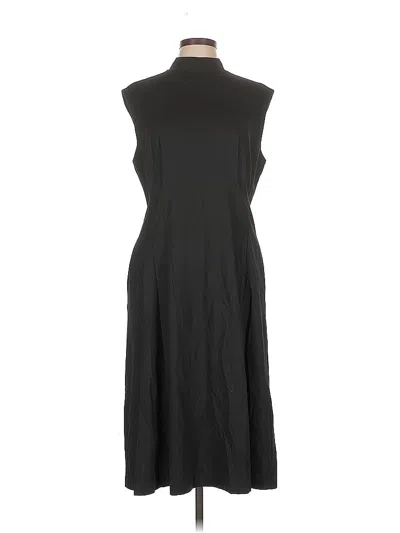 Pre-owned Br Standard Casual Dress In Black