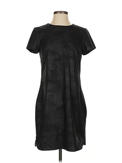 Pre-owned Br Standard Casual Dress In Black