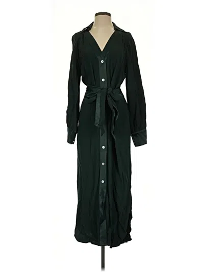 Pre-owned Br Standard Casual Dress In Green