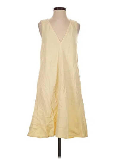 Pre-owned Br Standard Casual Dress In Yellow
