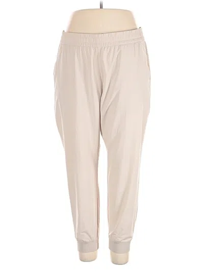 Pre-owned Br Standard Casual Pants In Ivory