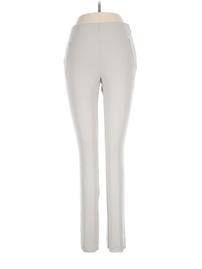 Pre-owned Br Standard Casual Pants In Ivory