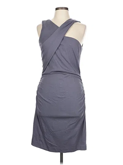 Pre-owned Br Standard Cocktail Dress In Gray