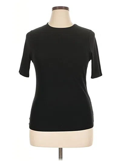 Pre-owned Br Standard Short Sleeve Turtleneck In Black