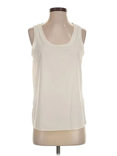 Pre-owned Br Standard Sleeveless Blouse In Ivory