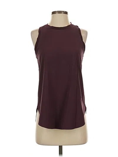 Pre-owned Br Standard Sleeveless T-shirt In Burgundy