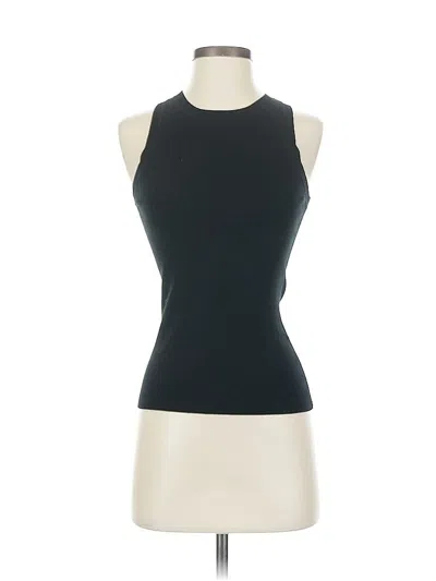 Pre-owned Br Standard Sleeveless Top Black Halter Neckline Tops