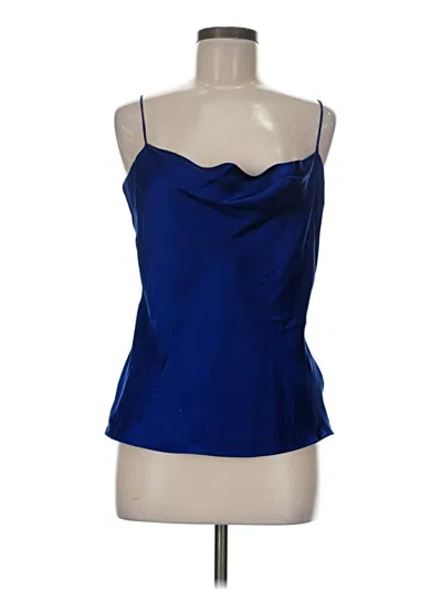 Pre-owned Br Standard Sleeveless Top Blue Strapless Neckline Tops