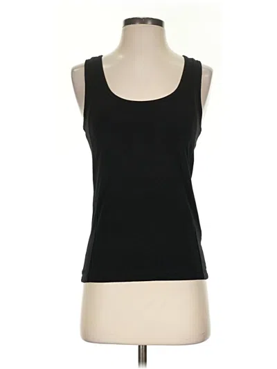Pre-owned Br Standard Tank Top Black Square Neckline Tops