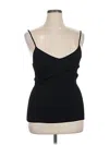 Br Standard Tank Top Black Strapless Neckline Tops In Black