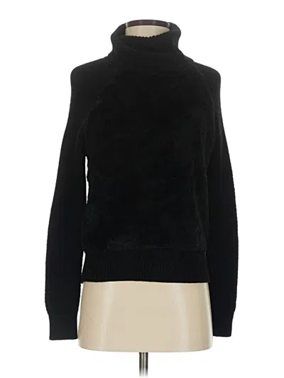 Pre-owned Br Standard Turtleneck Sweater In Black