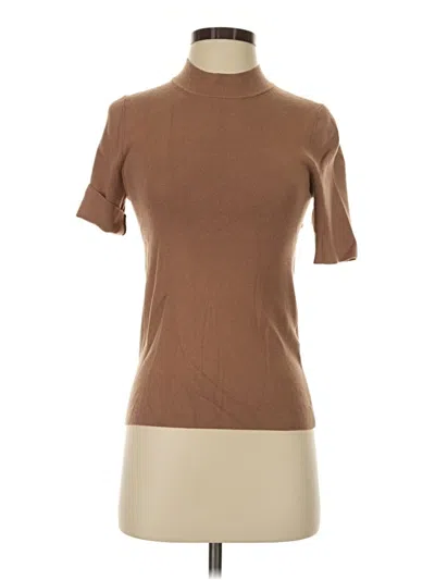Pre-owned Br Standard Turtleneck Sweater In Brown