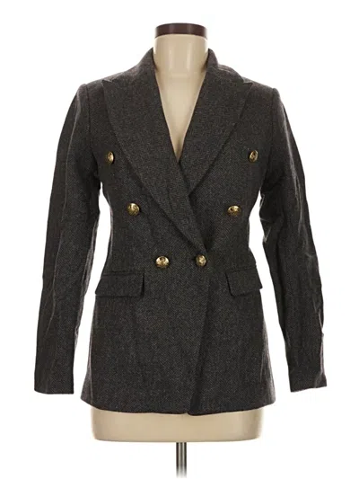 Pre-owned Br Standard Wool Blazer Jacket In Gray