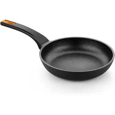 Bra Cookware Efficient Pro Nonstick Frying Pan | 8 Inches Cast Aluminum Skillet | 3-layer Scratch Resistant Coati In Black