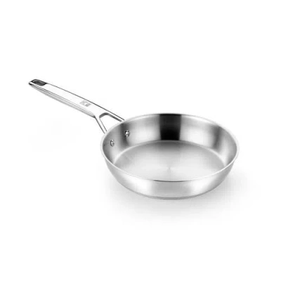 Bra Cookware Signature Stainless Steel Professional Frypan, 8-inch In Silver