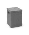 Brabantia 9.2 Gallon Stackable Laundry Box In Pepper Black