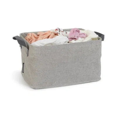 Brabantia Foldable Laundry Basket 9.2 Gallon In Gray