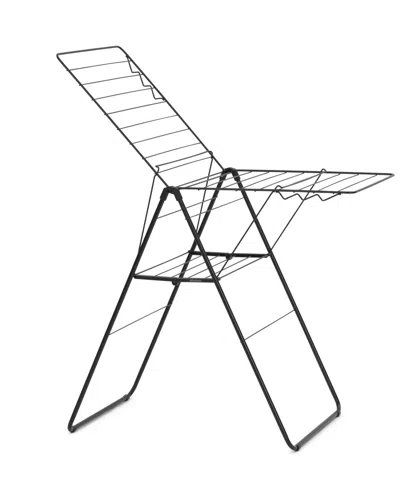 Brabantia Hang On Clothes Drying Rack, 66', 20 Meters In Matte Black