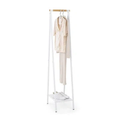 Brabantia Linn Garment Clothes Rack, Compact In White