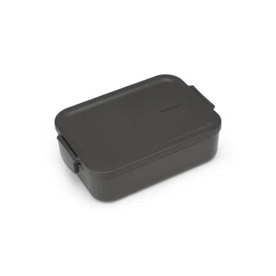 Brabantia Make & Take Lunch Box, Medium In Dark Gray