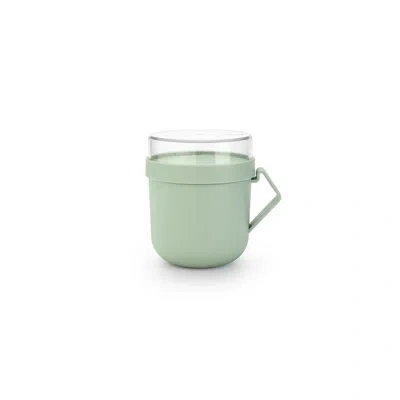 Brabantia Make & Take Soup Mug, 20.3 oz (0.6l) In Jade Green