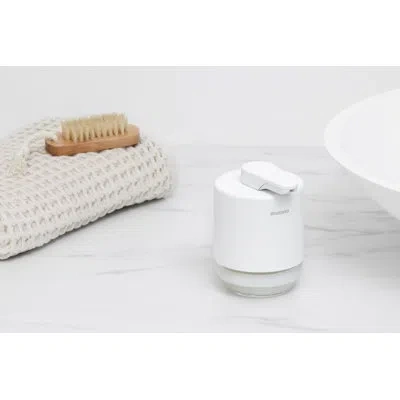 Brabantia Mindset Soap Dispenser In Mineral Fresh White