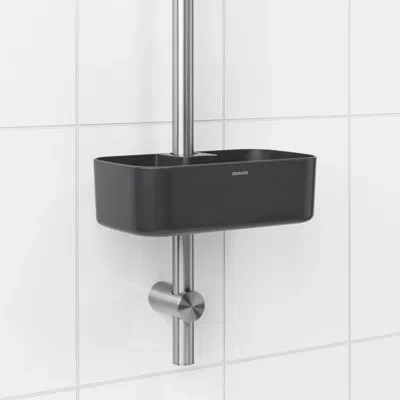 Brabantia Renew Shower Caddy In Dark Gray