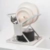 Brabantia Sinkside Foldable Dish Rack In Light Gray