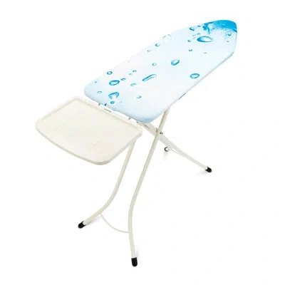 Brabantia Size C Large Ironing Board With Solid Steam Unit Holder In Ice Water