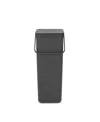 Brabantia Sort Go Plastic Bin, 10.6 Gallon, 40 Liter In Gray