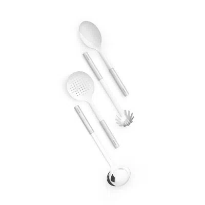 Brabantia Stainless Steel Assorted Kitchen Utensil Set In Silver