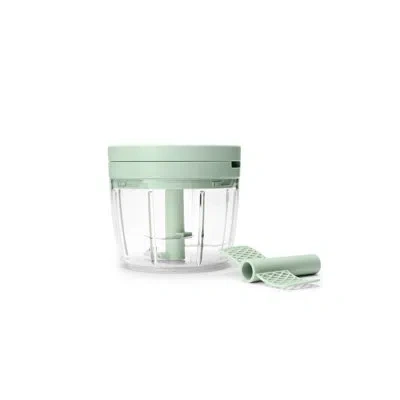 Brabantia Tasty+ Manual Food Chopper In Clear;jade Green