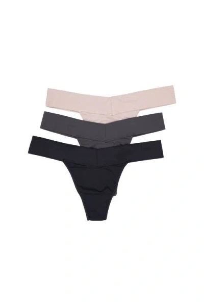 Brabar Comfy Undies  Midi Thong In Multi