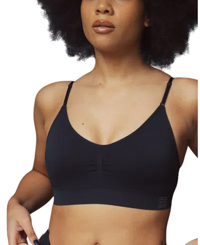 Brabar Everyday Bra With Back Closure In Black