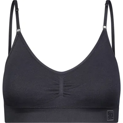 Brabar Everyday Bra With Back Closure In Blue