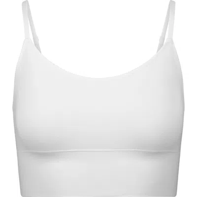 Brabar Soft Cami Bra Top In White
