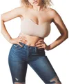 Brabar Soft Strapless Bra Top In Gold