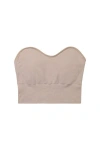 Brabar Soft Strapless Bra Top In Pink