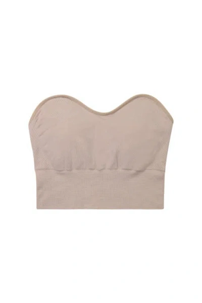 Brabar Soft Strapless Bra Top In Pink