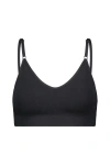 Brabar Soft Supportive Day Bra With Back Closure In Black