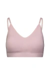 Brabar Soft Supportive Day Bra With Back Closure In Pink